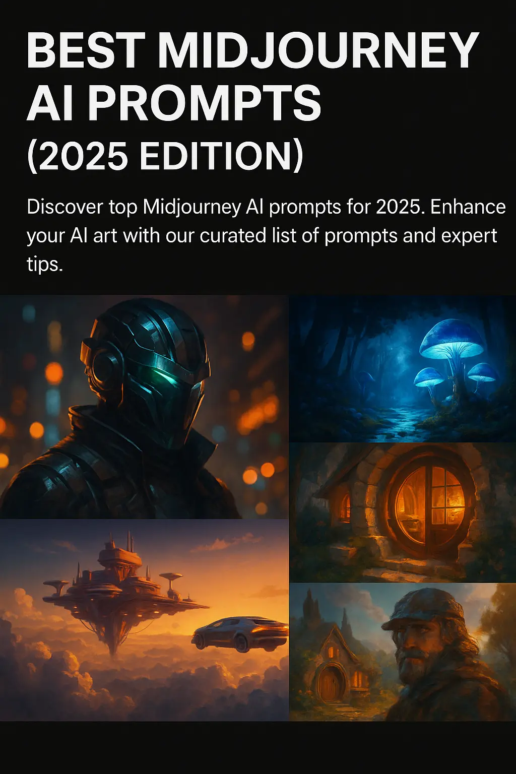Best AI Prompts for Midjourney (2025 Edition)